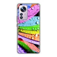 Чехлы (ART) Цветы на Xiaomi 12 / 12X (VPrint) (Семиквітка)