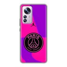 Чехлы PSG для Xiaomi 12 / 12X (AlphaPrint) (яркий ПСЖ)