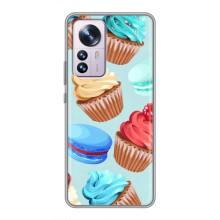 Чехлы с Фруктами для Xiaomi 12 / 12X (VPrint) (Кексики)