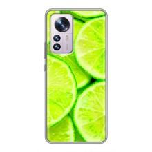Чехлы с Фруктами для Xiaomi 12 / 12X (VPrint) (Лайм)