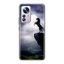 Чехлы с изображением разных животных для Xiaomi 12 / 12X (Лошадь)