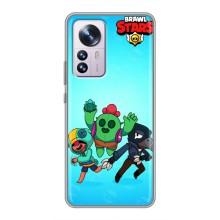 Чехлы Brawl Stars для Xiaomi 12 / 12X (AlphaPrint)