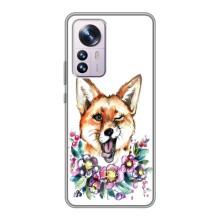 Чехлы с картинкой Лисички для Xiaomi 12 / 12X (VPrint) (Веселая лисичка)