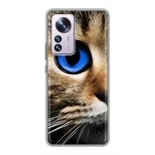 Чехлы с Котиками для Xiaomi 12 / 12X (VPrint) (Глаз кота)