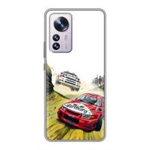 Чехлы с Машинами на Сяоми 12 / 12х (VPrint) (Гоночные Тачки)