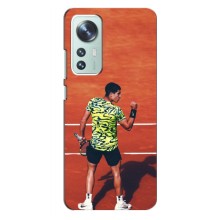 Чехлы с принтом Спортивная тематика для Xiaomi 12 / 12X (Алькарас Теннисист)