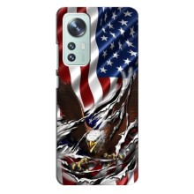 Чехол Флаг USA для Xiaomi 12 / 12X – Флаг USA
