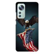 Чохол Прапор USA для Xiaomi 12 / 12X – Орел і прапор