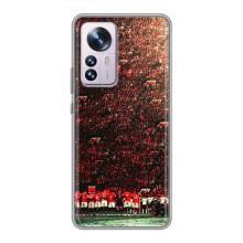 Чехол Манчестер Юнайтед для Сяоми 12 / 12х (AlphaPrint) (фанаты Манчестер Юнайтед)