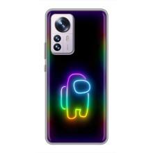 Чехол Амонг Ас для Xiaomi 12 / 12X (AlphaPrint) (Яркий скин)