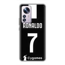 Чехол Криштиану Роналду для Xiaomi 12 / 12X (AlphaPrint) (RONALDO 7)
