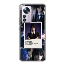 Чохли Венсдей на Xiaomi 12 / 12X Уенсдей (AlphaPrint) (колаж Венздей)