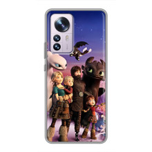Чехол дракон Беззубик для Xiaomi 12 / 12X – Герои дракона