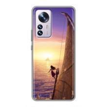 Чехол с мультфильмом Моана Xiaomi 12 / 12X (Моана в море)