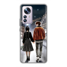 Чохол з дизайном Венздей 2 на Xiaomi 12 / 12X – Венздей і Тайлер