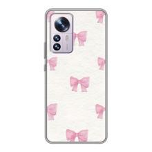 Чехол с бантиками на Сяоми 12 / 12х – Большие бантики