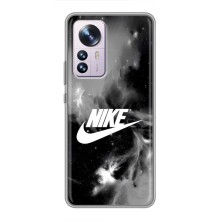 Чохол з логтипом Найк на Xiaomi 12 / 12X (Найк димчастий)