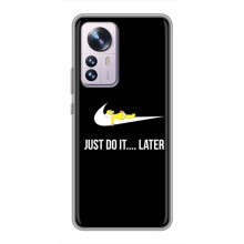 Чохол з логтипом Найк на Xiaomi 12 / 12X (Nike just do it)