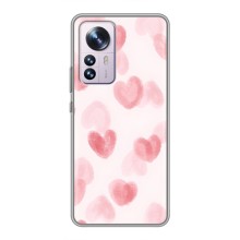 Чехол с розовым рисунком для Xiaomi 12 / 12X