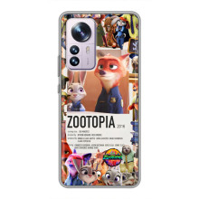 Чехол Зоотрополіс на Xiaomi 12 / 12X – Коллаж Зоо