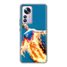 Чехол с принтом Фантастическая четверка для Xiaomi 12 / 12X – Человек-Факел