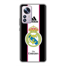 ФК Реал Мадрид чехлы для Xiaomi 12 / 12X (AlphaPrint) (лого Real Madrid)