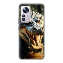 Чохол з картинкою 'Хижаки' для Xiaomi 12 / 12X – Крокодил