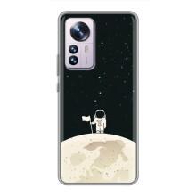 Космические Чехлы для Сяоми 12 / 12х (VPrint) (На луне)