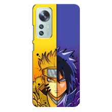 Купить Чехлы на телефон с принтом Anime для Сяоми 12 / 12х (Naruto Vs Sasuke)