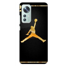 Силиконовый Чехол Nike Air Jordan на Сяоми 12 / 12х (Джордан 23)