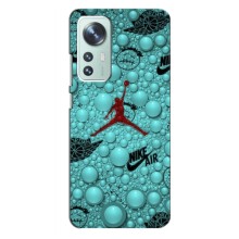 Силиконовый Чехол Nike Air Jordan на Сяоми 12 / 12х (Джордан Найк)