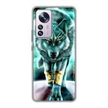 Защитные чехлы для Сяоми 12 / 12х (AlphaPrint) (ХИТ продаж) ВОЛК (Яркий волк)