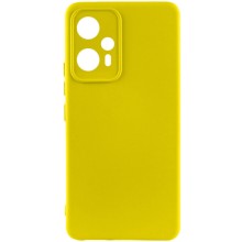 Чехол Silicone Cover Lakshmi Full Camera (A) для Xiaomi Redmi Note 12T Pro – Желтый