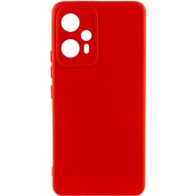 Чохол Silicone Cover Lakshmi Full Camera (A) для Xiaomi Redmi Note 12T Pro – Червоний