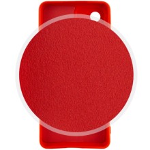 Чохол Silicone Cover Lakshmi Full Camera (A) для Xiaomi Redmi Note 12T Pro – Червоний