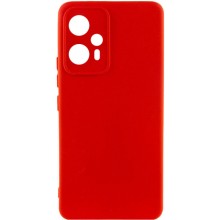 Чохол Silicone Cover Lakshmi Full Camera (A) для Xiaomi Redmi Note 12T Pro (Червоний)