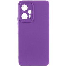 Чохол Silicone Cover Lakshmi Full Camera (A) для Xiaomi Redmi Note 12T Pro (Фіолетовий)