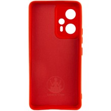 Чохол Silicone Cover Lakshmi Full Camera (A) для Xiaomi Redmi Note 12T Pro – Червоний