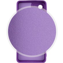 Чехол Silicone Cover Lakshmi Full Camera (A) для Xiaomi Redmi Note 12T Pro – Фиолетовый