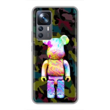 Чохли для Xiaomi 12T Pro - Bearbrick Louis Vuitton (PREMIUMPrint) (Яскравий Bearbrick)