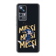 Чохли для Xiaomi 12T Pro (Leo чемпіон) (AlphaPrint) (Messi ПСЖ)