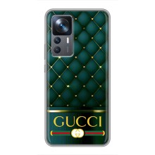 Чохли  GUCCI для Сяомі 12Т Про (AlphaPrint) (Текстура Гуччі)