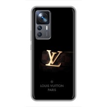 Чехлы Луи Витон для Xiaomi 12T Pro (AlphaPrint - LOUIS VUITTON) (ремешок LV)