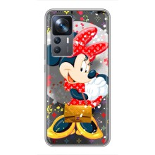 Чохол Disney Mouse Xiaomi 12T Pro (PREMIUMPrint) (Minni з бантіком)