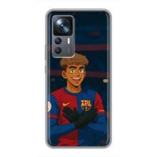 Чехол с футболистом Ламин Ямаль Xiaomi 12T Pro – Футболист Ямал