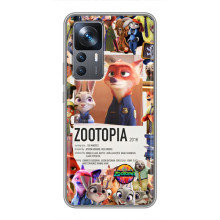 Чехол Зоотрополіс на Xiaomi 12T Pro – Коллаж Зоо