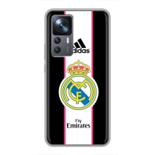 ФК Реал Мадрид чохли для Xiaomi 12T Pro (AlphaPrint) (лого Real Madrid)