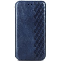 Шкіряний чохол книжка GETMAN Cubic (PU) для Xiaomi 12T / 12T Pro (Синій)