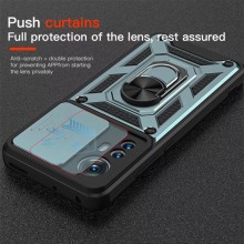 Ударостійкий чохол Camshield Serge Ring для Xiaomi 12T / 12T Pro – Зелений