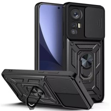 Ударостійкий чохол Camshield Serge Ring для Xiaomi 12T / 12T Pro – Чорний